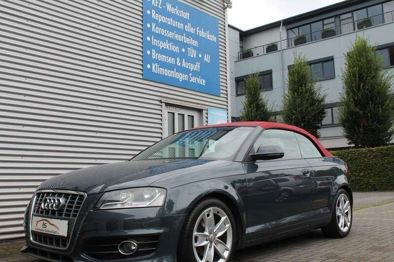 Grau Gebraucht 2009 Audi A3 Cabriolet Ambition Cabrio | 6.450 € (Superpreis) - Bild 1/4