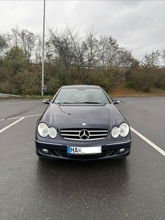Gebraucht Mercedes CLK200 Avantgarde 184 PS (135 kW) 2007 Blau Coupé