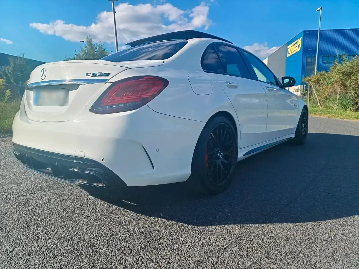 Gebraucht Mercedes C63S AMG AMG 510 PS (375 kW) 2020 Weiß Limousine