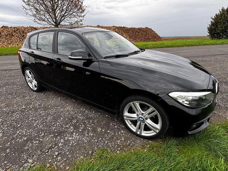 Gebraucht BMW 116 Advantage 109 PS (80 kW) 2017 Schwarz Kleinwagen