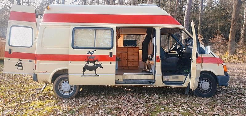 Gebraucht Ford Transit 98 PS (72 kW) 1992 Beige Van / Kleinbus