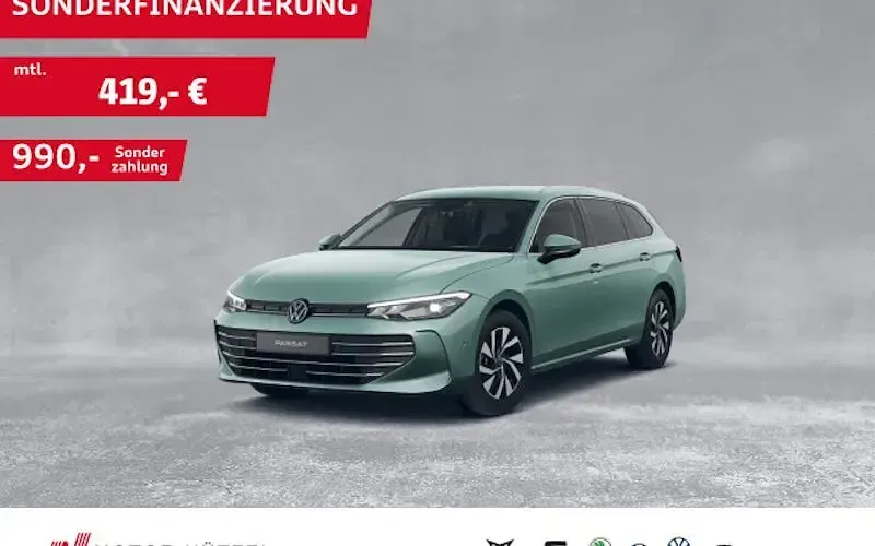 Gebraucht VW Passat Business 150 PS (110 kW) 2024 Grün Kombi