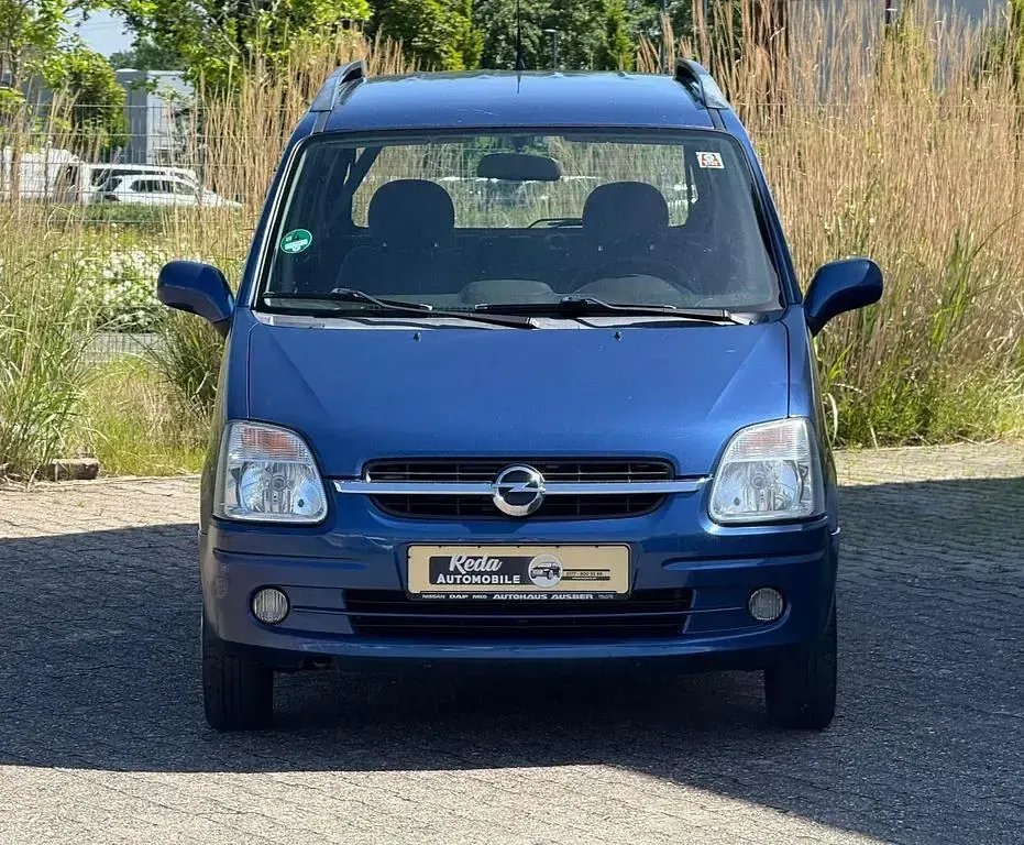 Gebraucht Opel Agila Color Edition 75 PS (55 kW) 2002 Blau Van / Kleinbus