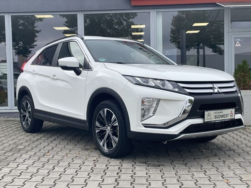 Andenweiss Gebraucht 2021 Mitsubishi Eclipse Cross Spirit SUV | 18.700 € (Guter Preis) - Bild 1/4