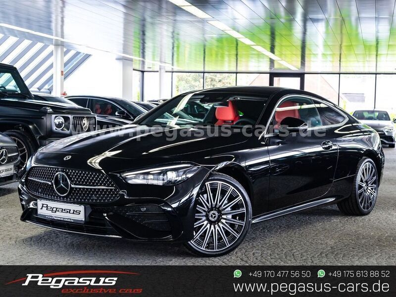 (lu040) schwarz Neu 2024 Mercedes CLE300 AMG Line Premium Plus Coupé | 75.800 € (Etwas zu teuer) - Bild 1/4