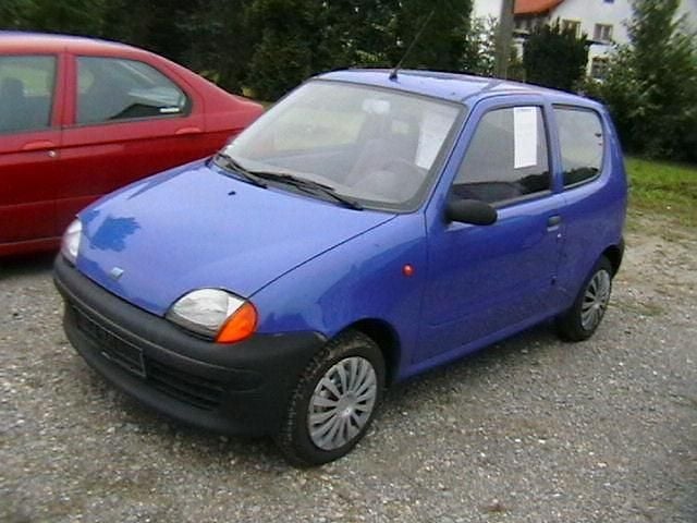 Blau metallic Gebraucht 1999 Fiat Seicento Kleinwagen | 1.090 € (Fairer Preis) - Bild 1/4