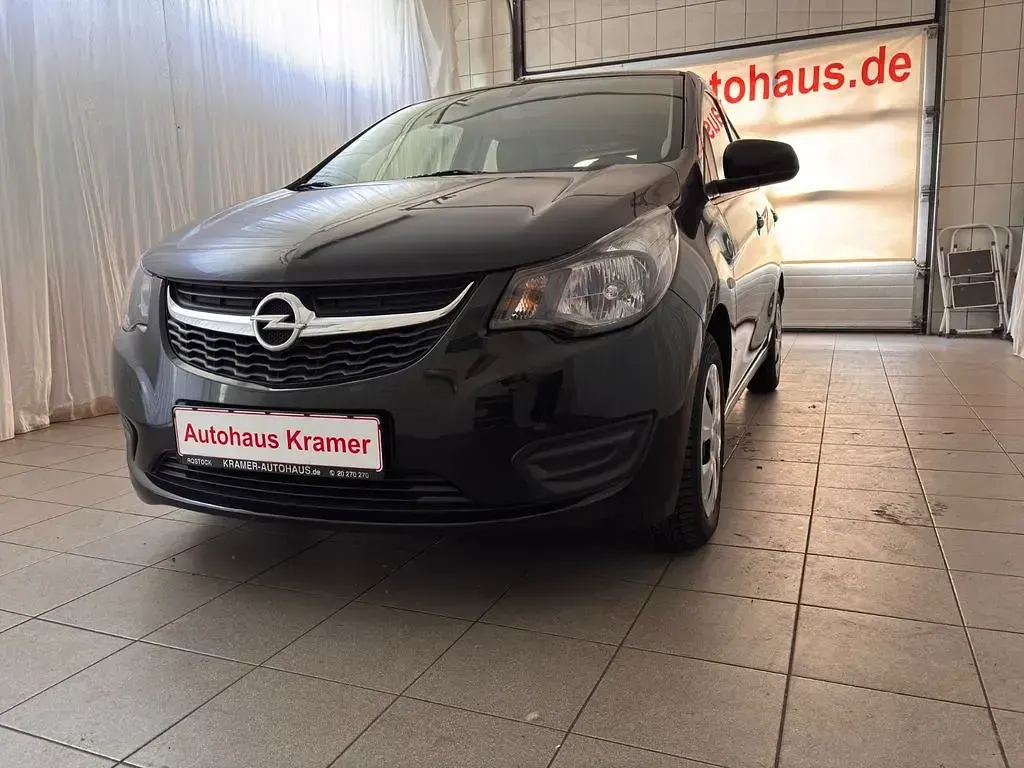 Gebraucht Opel Karl Edition 75 PS (55 kW) 2018 Schwarz Kleinwagen