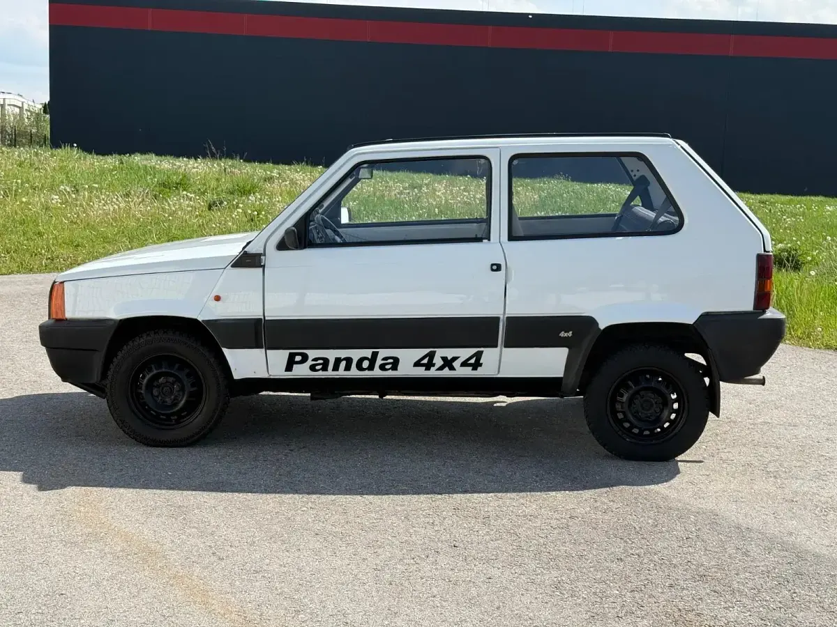 Gebraucht Fiat Panda 4x4 54 PS (39 kW) 1998 Weiß Kleinwagen