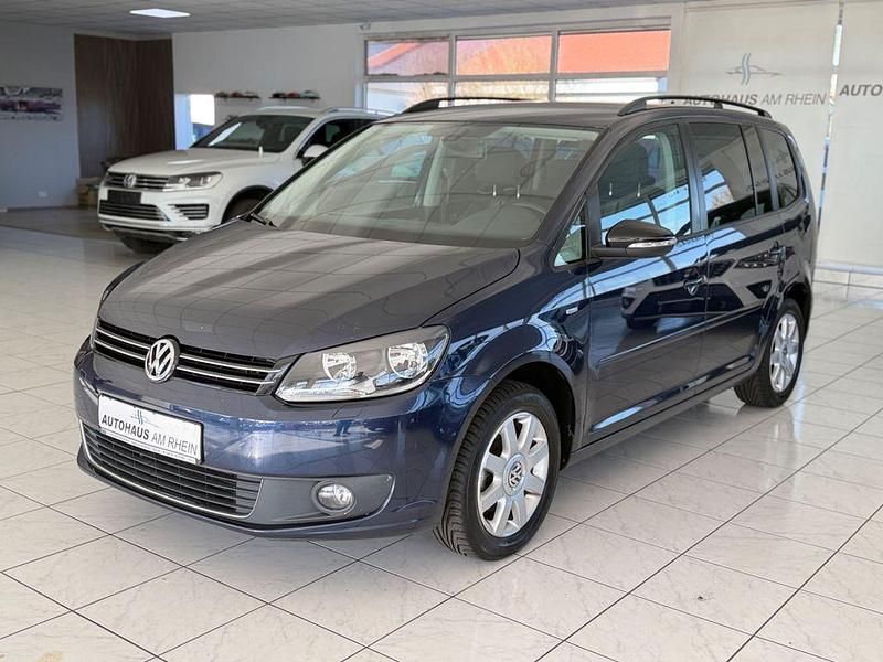 Gebraucht VW Touran Match 105 PS (77 kW) 2012 Blau Van / Kleinbus