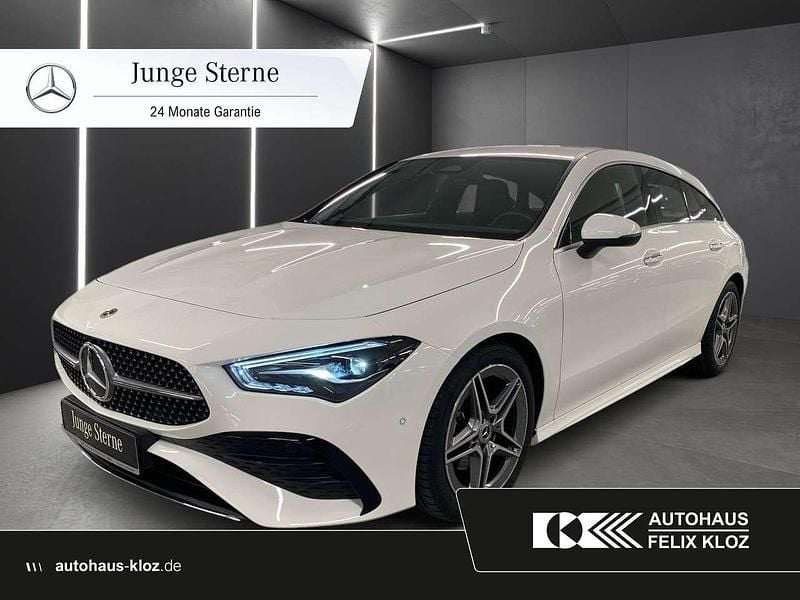 Unilack polarweiß Gebraucht 2024 Mercedes CLA180 AMG Limousine | 32.400 € (Guter Preis) - Bild 1/4