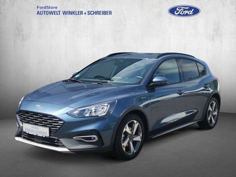 Chromablau metallic Gebraucht 2021 Ford Focus Active X Limousine | 18.990 € (Guter Preis) - Bild 1/4