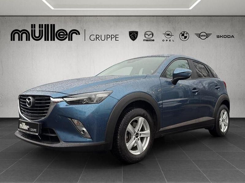 Gebraucht Mazda CX-3 Exclusive 120 PS (88 kW) 2018 Turmalinblau metallic SUV