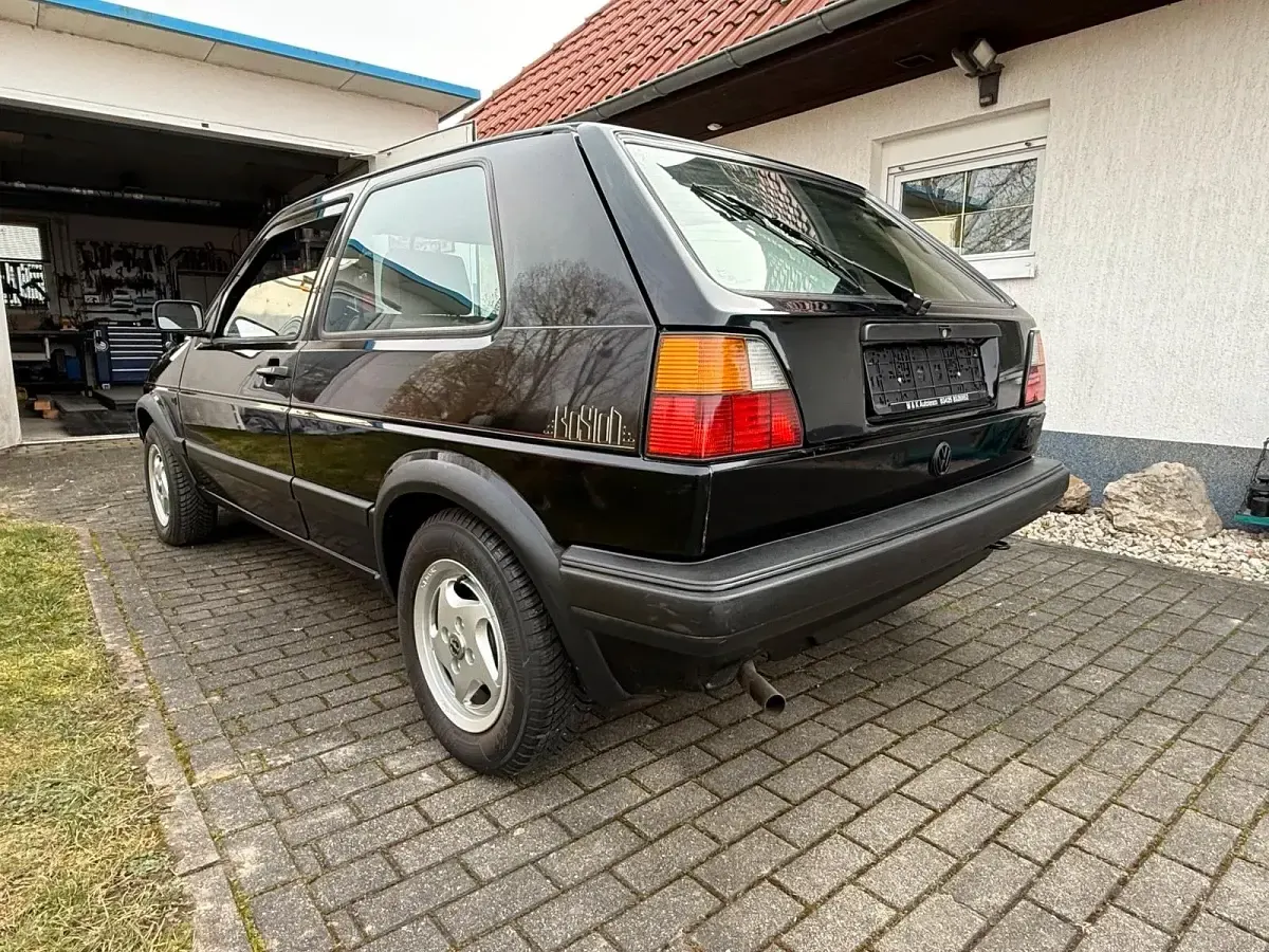 Gebraucht VW Golf II 1989 Schwarz Kleinwagen