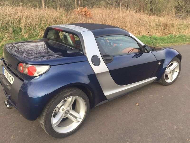 Blau Gebraucht 2003 Smart Roadster Cabrio | 7.699 € (Etwas zu teuer) - Bild 1/4
