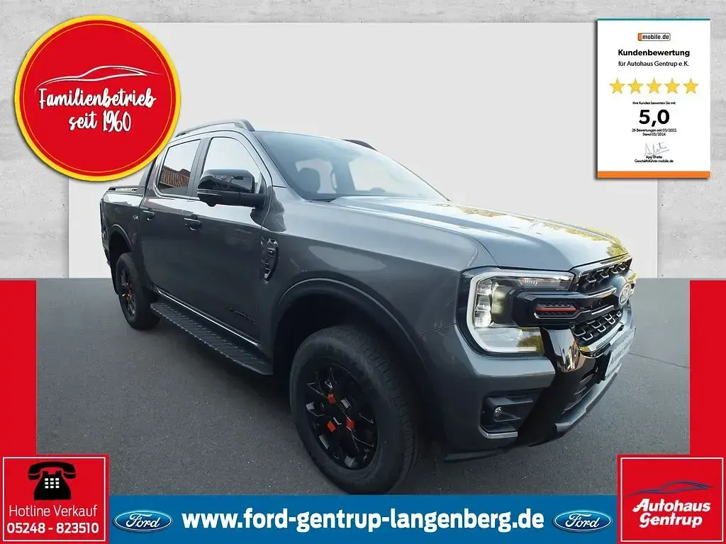 Neu Ford Ranger Wildtrack 241 PS (177 kW) 2025 Grau Pickup