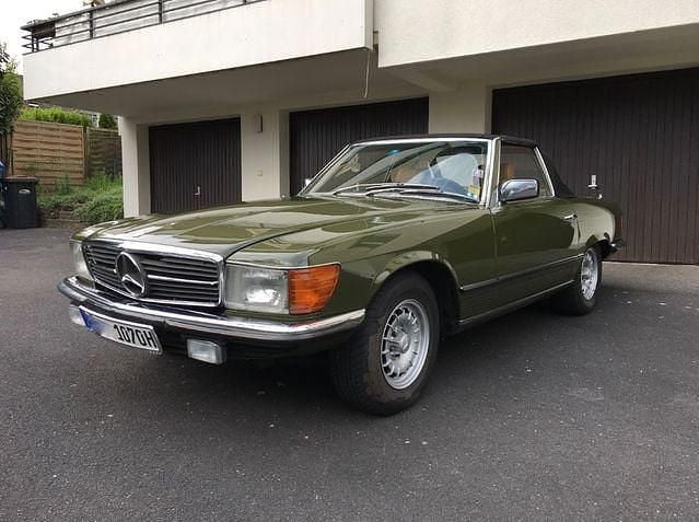Gebraucht Mercedes SL280 185 PS (136 kW) 1981 Grün Cabrio