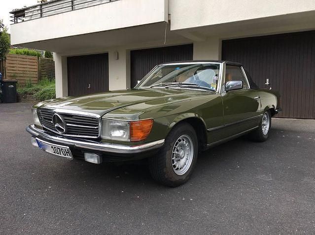 Grün Gebraucht 1981 Mercedes SL280 Cabrio | 12.700 € - Bild 1/4