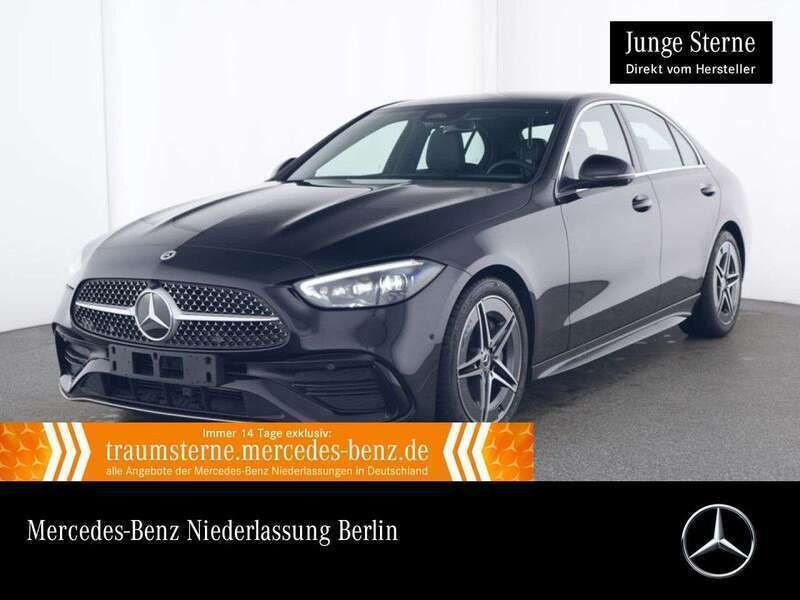 Schwarz Gebraucht 2024 Mercedes C200 AMG Limousine | 44.890 € (Fairer Preis) - Bild 1/3