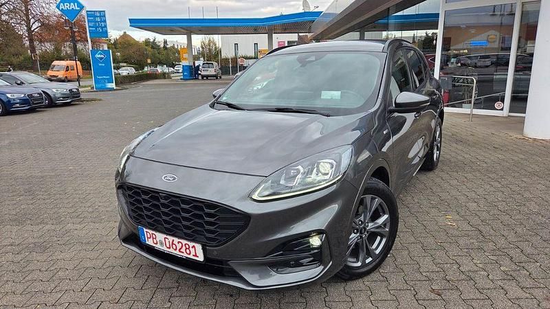 Grau Gebraucht 2021 Ford Kuga ST-Line X SUV | 16.600 € (Guter Preis) - Bild 1/4