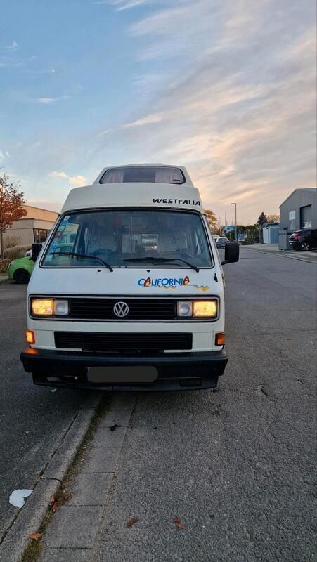 Weiß Gebraucht 1991 VW T3 California Van | 23.000 € - Bild 1/4