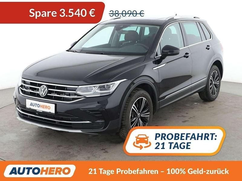 Deep black Gebraucht 2024 VW Tiguan Elegance SUV | 34.550 € (Superpreis) - Bild 1/3
