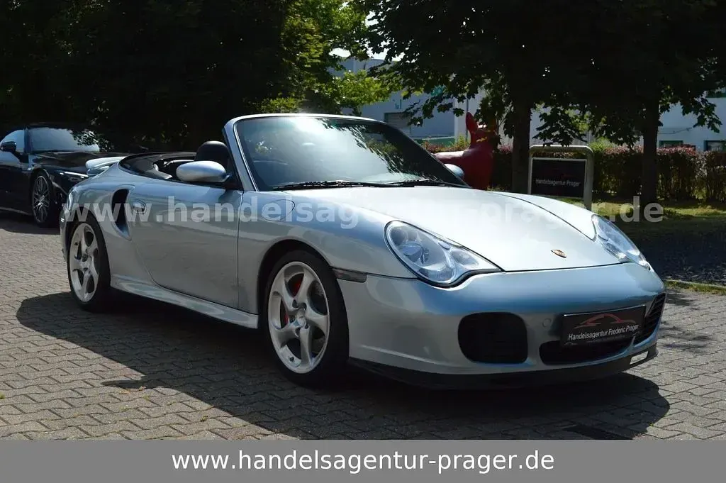 Gebraucht Porsche 911 Turbo Cabriolet 420 PS (308 kW) 2004 Silber Cabrio