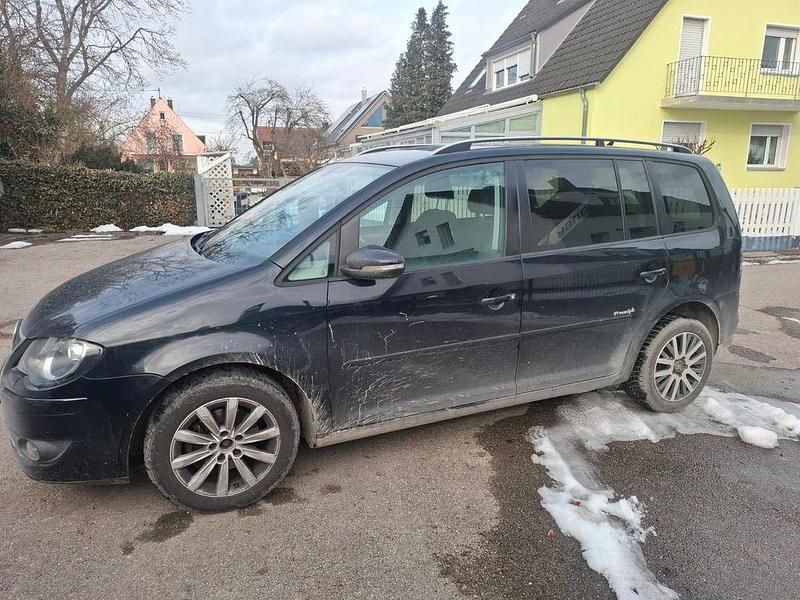 Gebraucht VW Touran Freestyle 140 PS (102 kW) 2010 Schwarz Van / Kleinbus