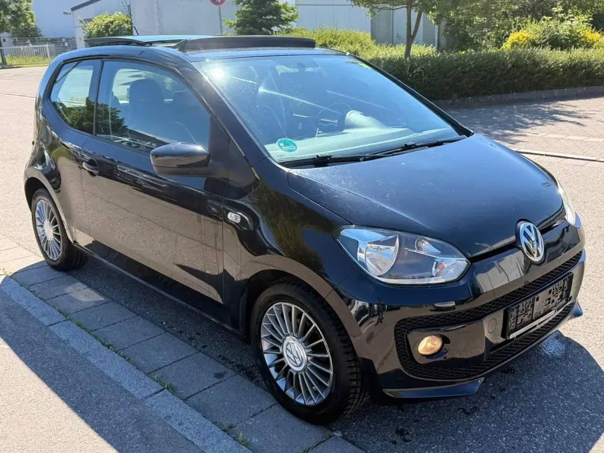 Gebraucht VW up! 75 PS (55 kW) 2012 Schwarz Kleinwagen