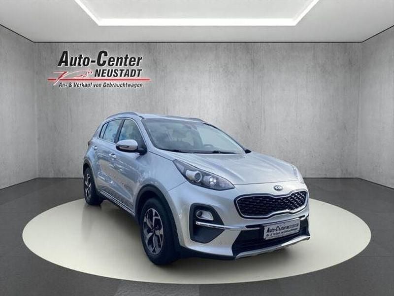 Silber Gebraucht 2021 Kia Sportage Vision SUV | 19.980 € (Superpreis) - Bild 1/4