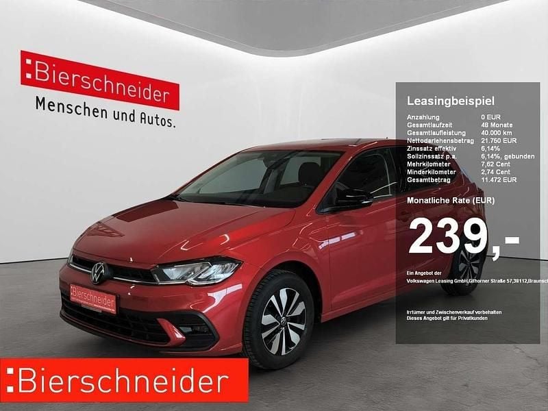 Gebraucht VW Polo Goal 95 PS (69 kW) 2025 Rot Limousine