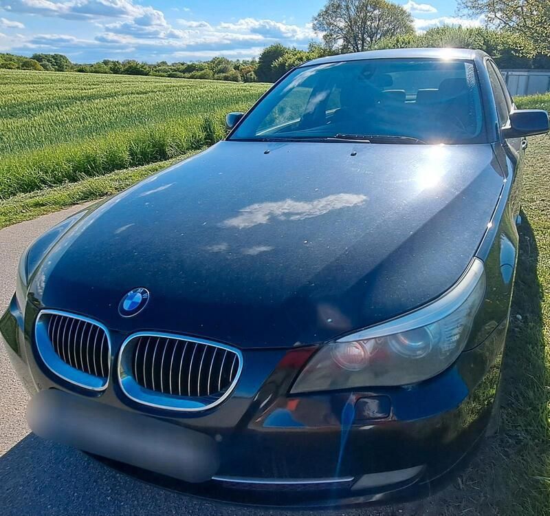 Schwarz Gebraucht 2008 BMW 530 Limousine | 4.900 € (Guter Preis) - Bild 1/4