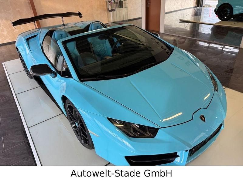 Gebraucht Lamborghini Huracán 579 PS (425 kW) 2017 Blau Cabrio