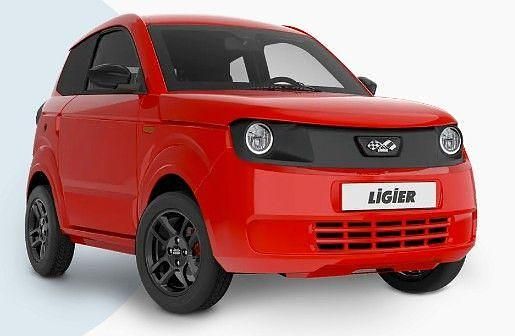Neu Ligier Myli 2026 Rot Kleinwagen
