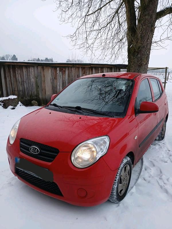 Gebraucht Kia Picanto 63 PS (46 kW) 2011 Rot Kleinwagen