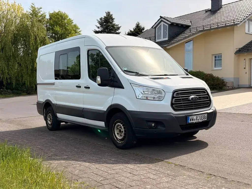 Gebraucht Ford Transit 125 PS (91 kW) 2016 Frostweiß Van / Kleinbus