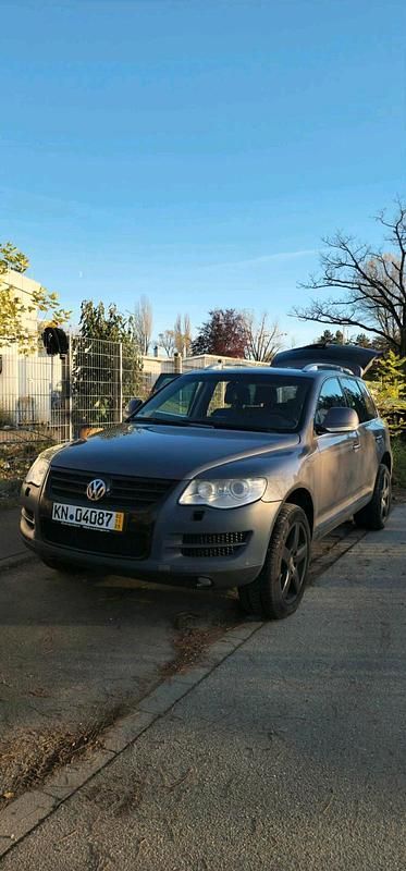 Grau Gebraucht 2008 VW Touareg R-line SUV | 5.500 € (Superpreis) - Bild 1/4