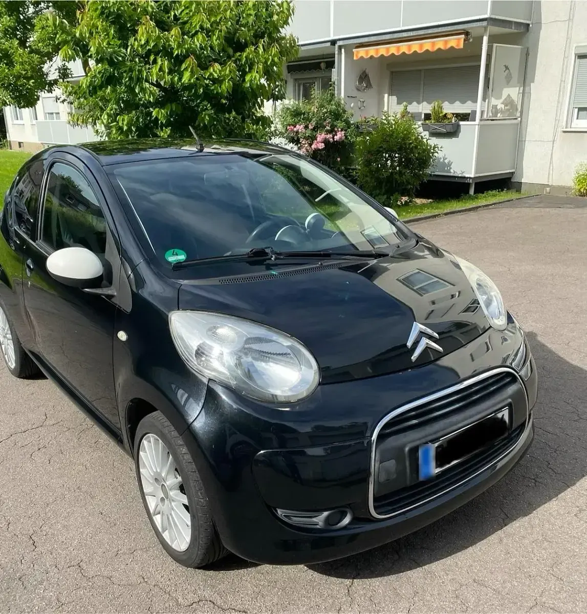 Gebraucht Citroën C1 68 PS (50 kW) 2010 Schwarz Kleinwagen