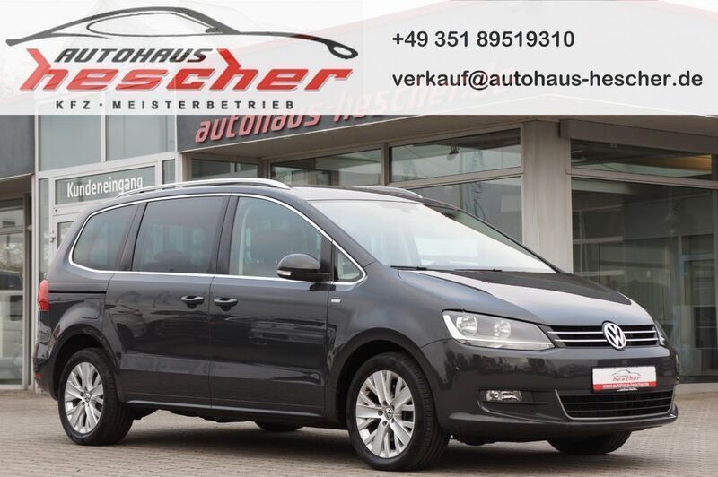 Grau Gebraucht 2014 VW Sharan Comfortline Van / Kleinbus | 16.980 € (Fairer Preis) - Bild 1/4