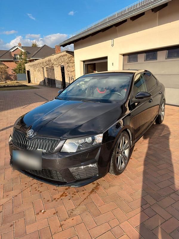 Gebraucht Skoda Octavia RS 220 PS (161 kW) 2014 Schwarz Kleinwagen