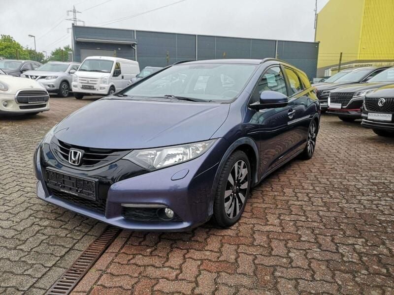 Gebraucht Honda Civic Sport 120 PS (88 kW) 2015 Twilight blue m. Kombi