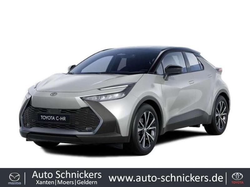 Silver metallic (1l0)/ black ( Gebraucht 2024 Toyota C-HR Team SUV | 26.990 € (Guter Preis) - Bild 1/4