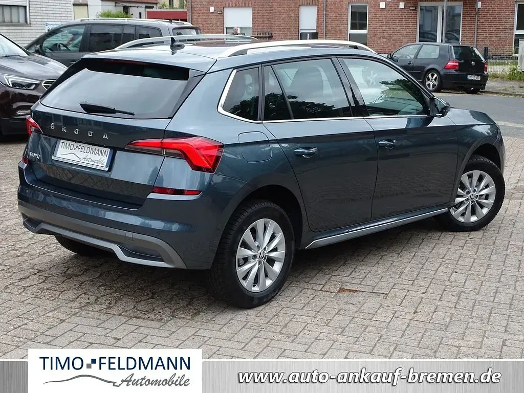 Gebraucht Skoda Kamiq Style 116 PS (85 kW) 2020 Seda quartz/quartz grey (metallic) SUV