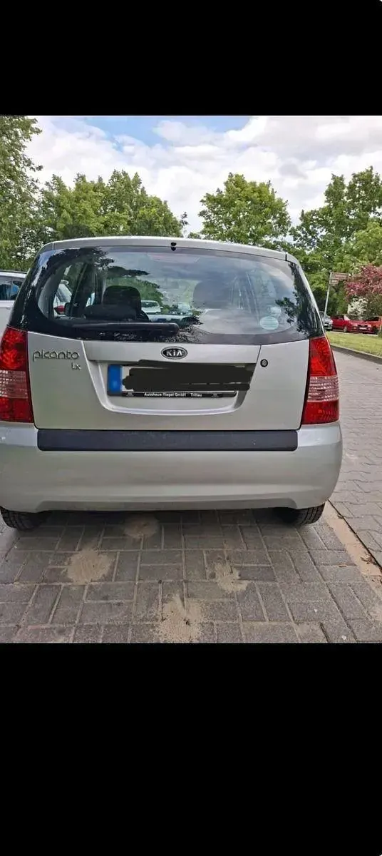 Gebraucht Kia Picanto 65 PS (47 kW) 2007 Silber Kleinwagen