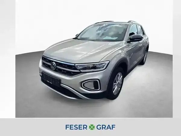 Ivory silver metallic Gebraucht 2024 VW T-Roc Move SUV | 27.790 € (Superpreis) - Bild 1/4