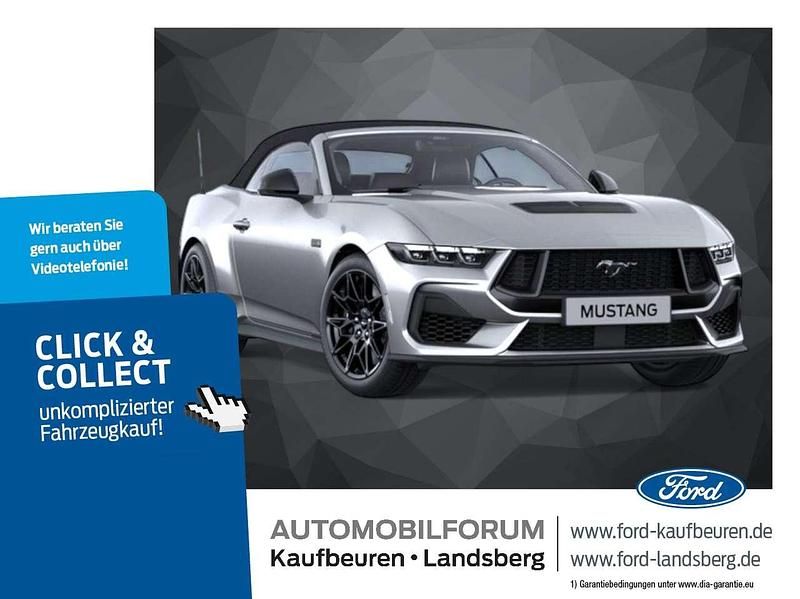 Neu Ford Mustang GT Convertible 446 PS (328 kW) 2025 Iconic silver Cabrio