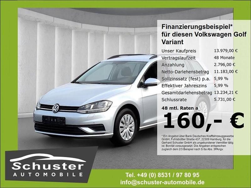 Gebraucht VW Golf VII 116 PS (85 kW) 2020 Silber Kombi