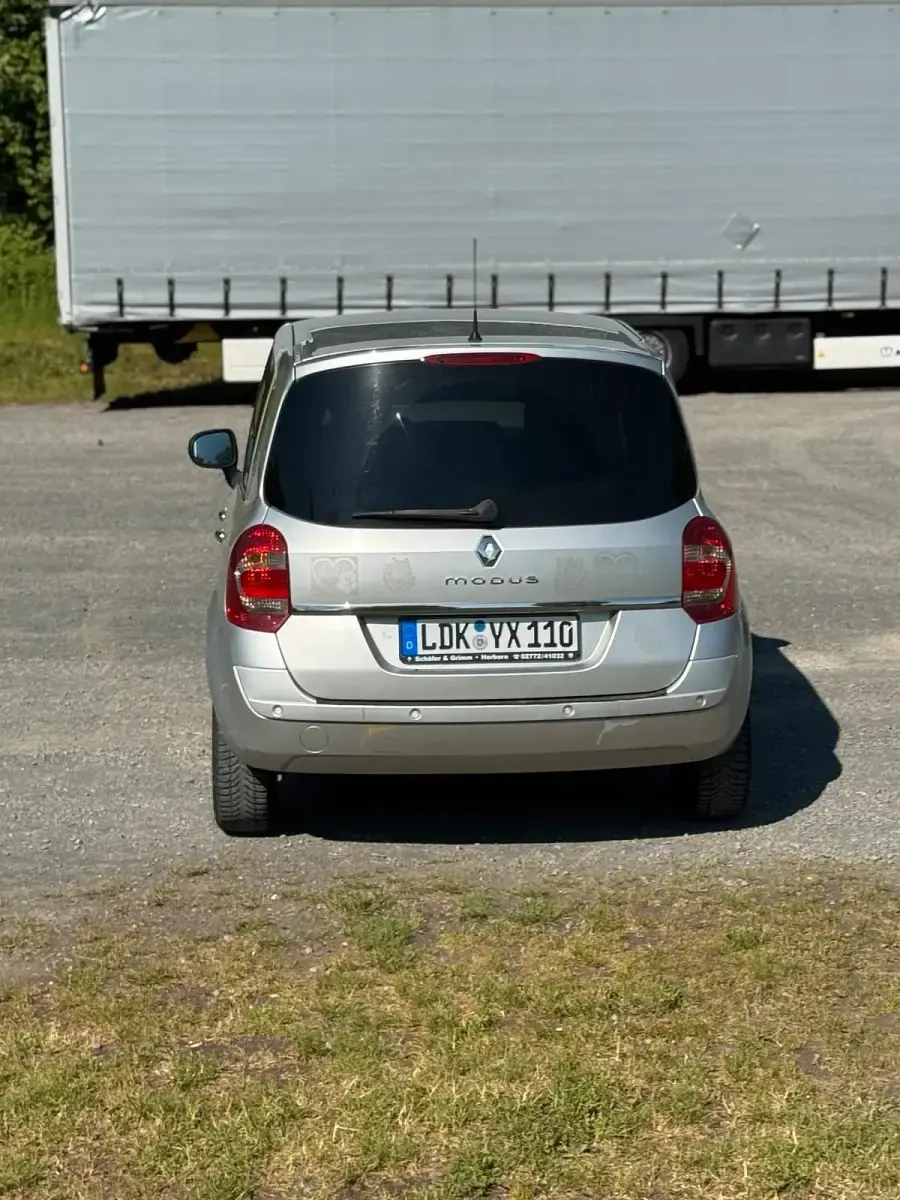 Gebraucht Renault Modus 101 PS (74 kW) 2008 Grau Van / Kleinbus