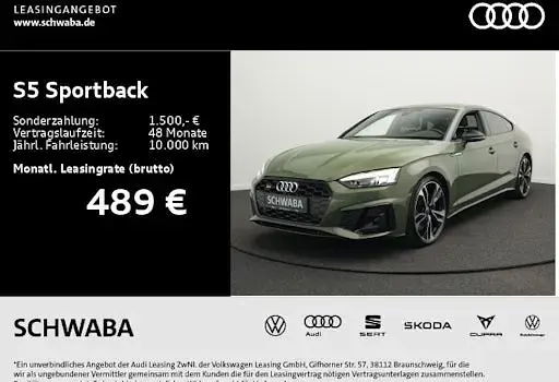 Gebraucht Audi S5 Sportback Ambiente 341 PS (250 kW) 2023 Grün Kleinwagen