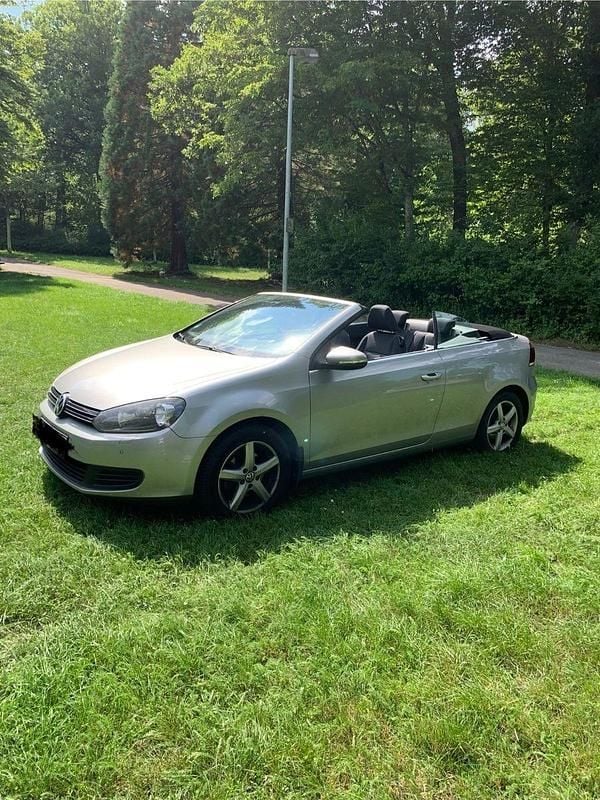 Grau Gebraucht 2013 VW Golf Cabriolet Cabrio | 10.699 € (Superpreis) - Bild 1/4