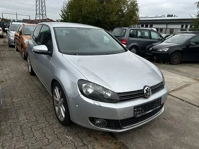Gebraucht VW Golf VI Highline 160 PS (117 kW) 2008 Silber Kleinwagen